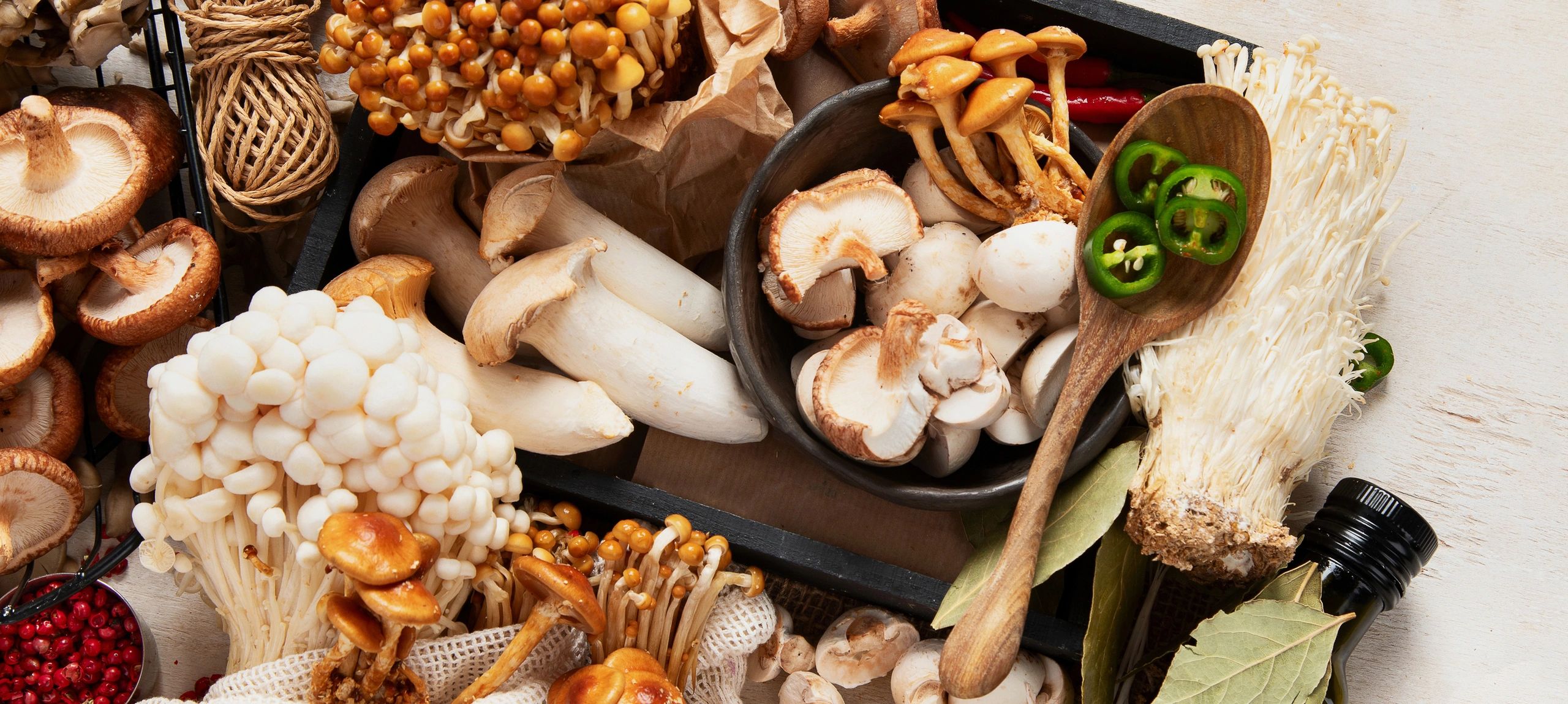 Bulk mushrooms for restaurants
